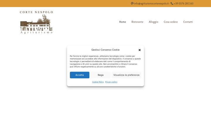 Screenshot of agriturismocortenespolo.it