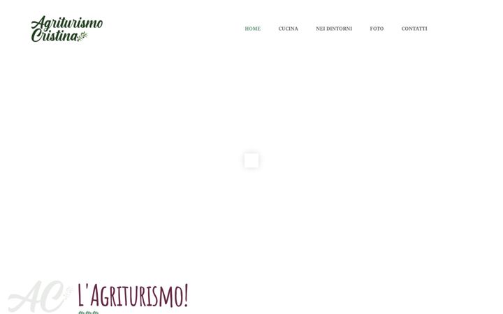 Screenshot ta' agriturismocristina.com