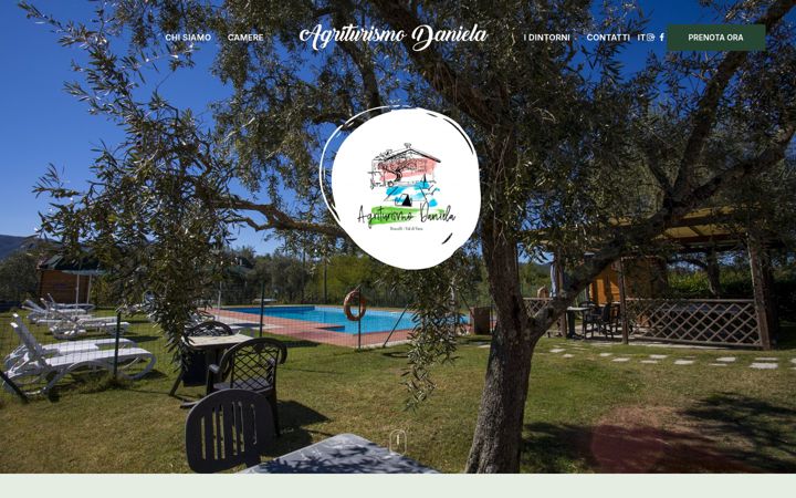 Screenshot of agriturismodaniela.it