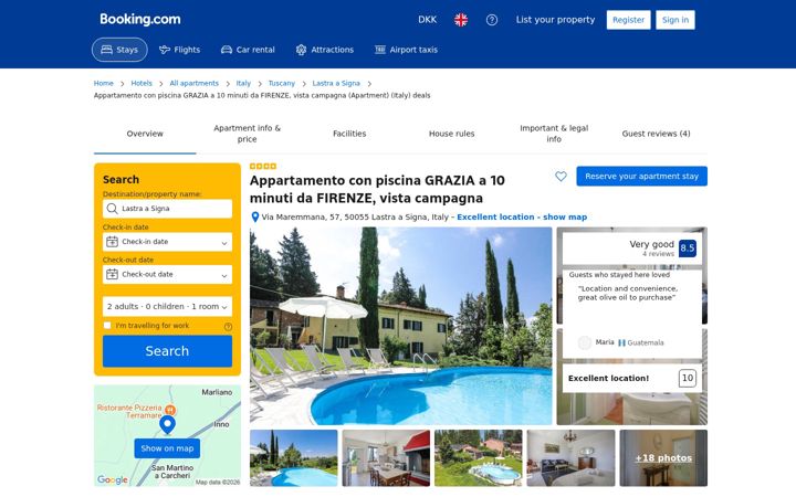 Screenshot of agriturismofattorialaluna.com
