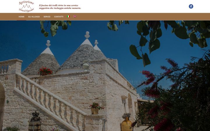 Screenshot of agriturismogrottadifigazzano.it