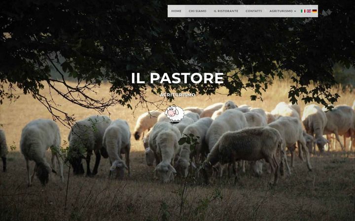 Screenshot of agriturismoilpastore.it