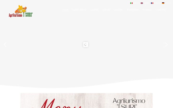 Screenshot of agriturismoisuriasti.it