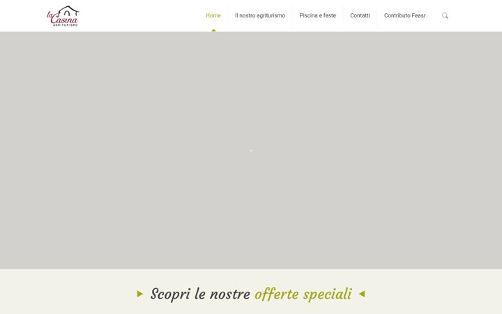 Screenshot von agriturismolacasina.com