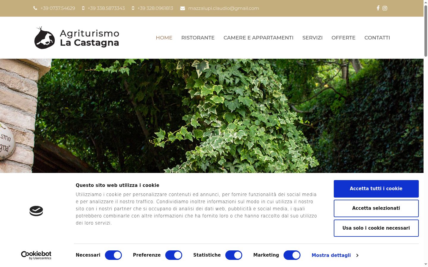 Screenshot tal-banner tal-kunsens muri qabel kwalunkwe interazzjoni