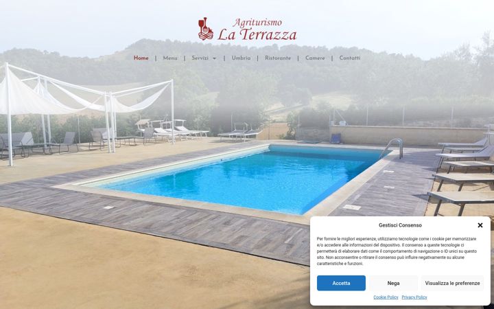 Screenshot von agriturismolaterrazza.com