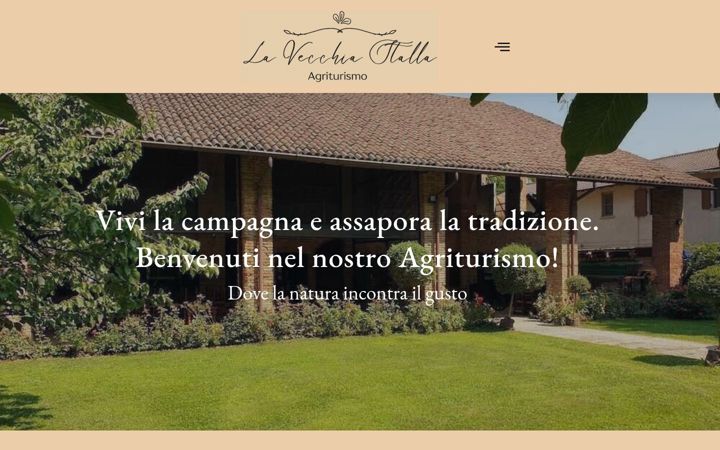 Screenshot of agriturismolavecchiastalla.it