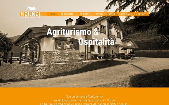 Screenshot of agriturismonaunal.it