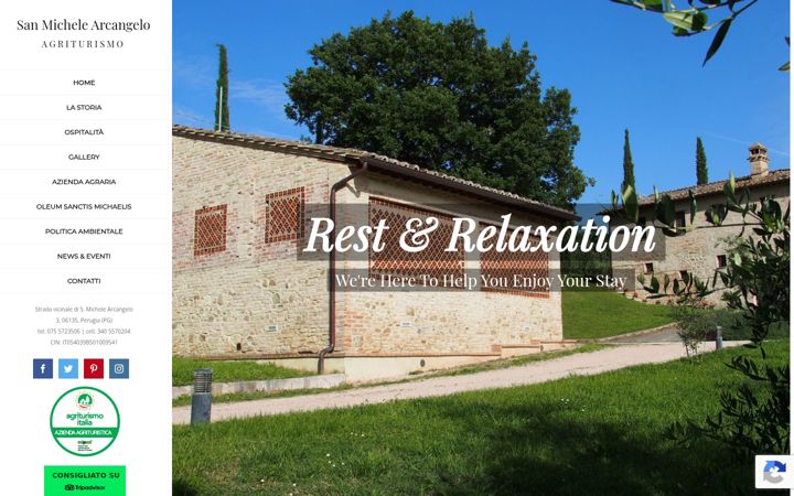 Screenshot di agriturismoperugia.com