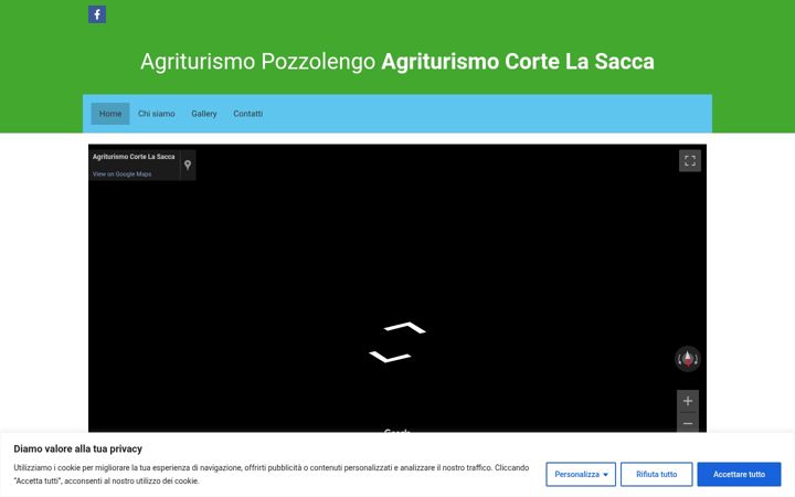 Screenshot of agriturismopeschieradelgarda.verona.it