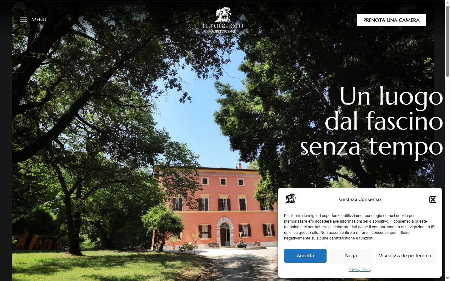 Snímka obrazovky banera súhlasu zobrazeného pred akoukoľvek interakciou