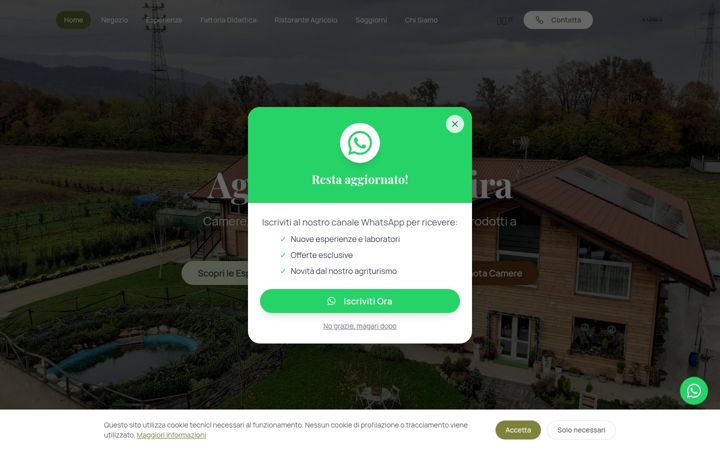 Screenshot of agriturismosadira.it