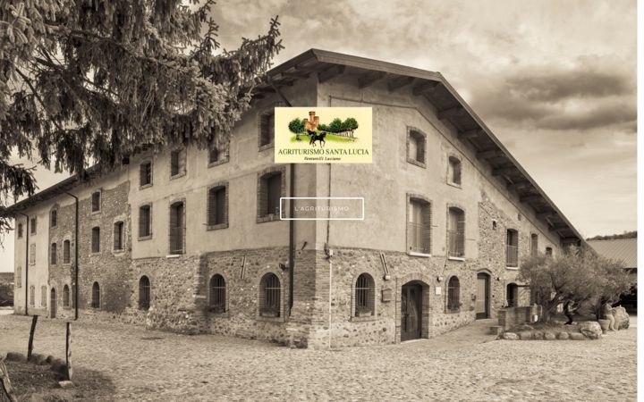 Screenshot of agriturismosantalucia.net