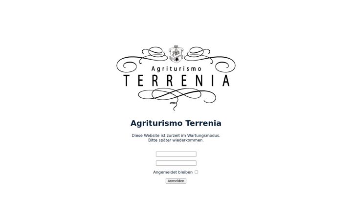 Screenshot of agriturismoterrenia.it