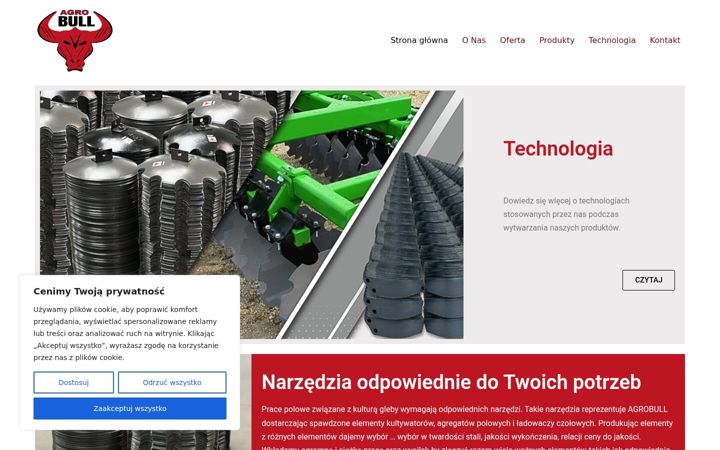 Screenshot του agro-bull.pl