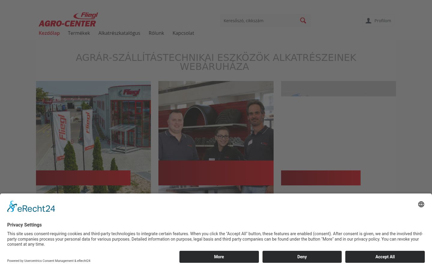 Screenshot του banner συγκατάθεσης που εμφανίστηκε πριν από οποιαδήποτε αλληλεπίδραση