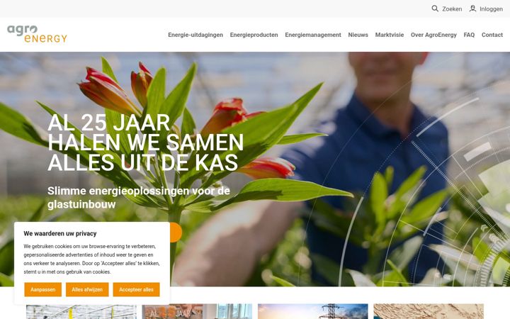 Screenshot of agro-energy.nl