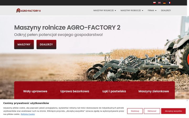 Screenshot van agro-factory2.eu