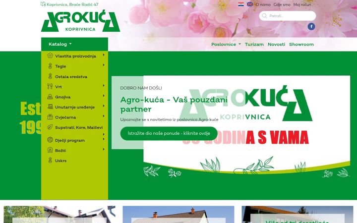 Screenshot of agro-kuca.hr