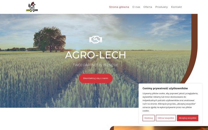 Screenshot of agro-lech.pl