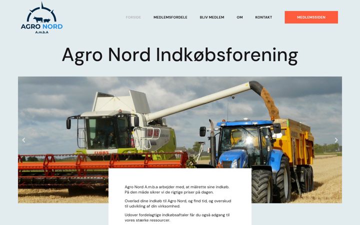 Screenshot of agro-nord.dk