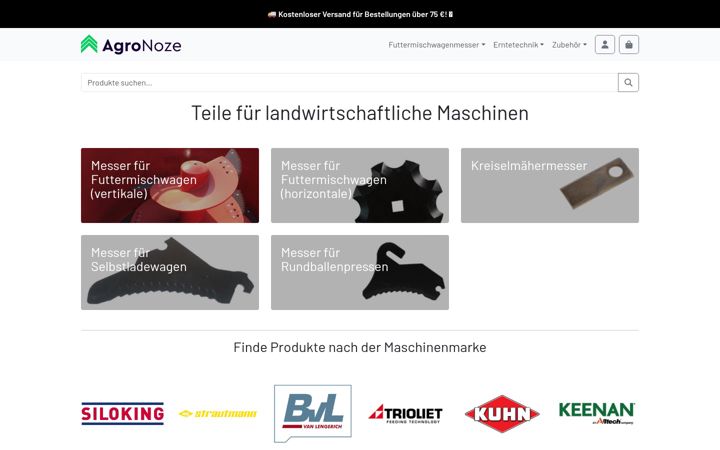 Screenshot of agro-noze.pl