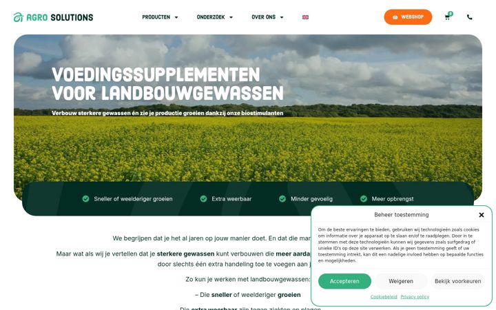 Screenshot of agro-solutions.nl