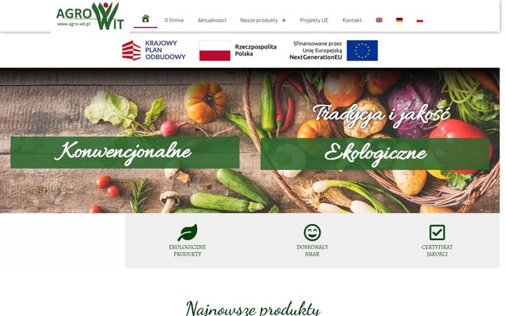 Screenshot of agro-wit.pl