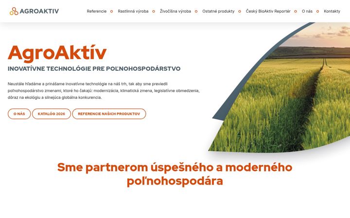 Screenshot von agroaktiv.sk
