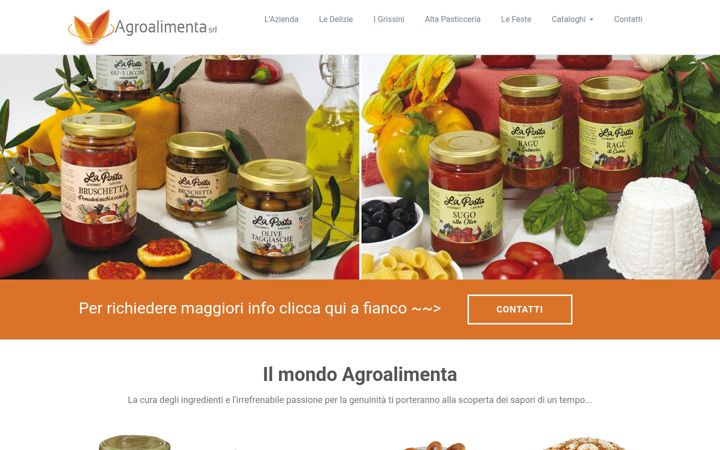 Screenshot of agroalimenta.com