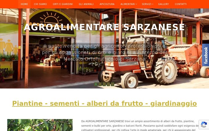 Screenshot von agroalimentaresarzanese.it