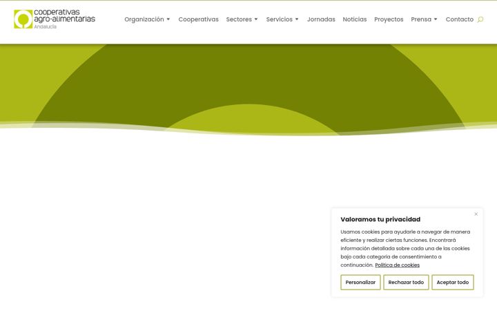 Screenshot of agroalimentarias-andalucia.coop