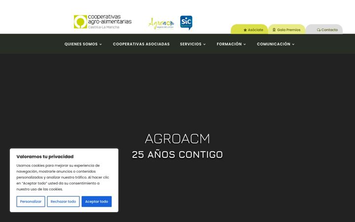 Screenshot of agroalimentariasclm.coop