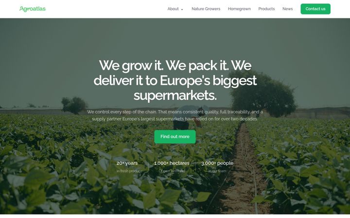 Screenshot of agroatlas.es