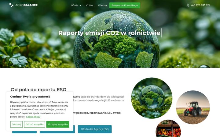 Screenshot of agrobalance.pl