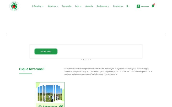 Screenshot of agrobio.pt