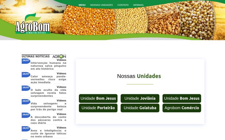 Screenshot του agrobom.com