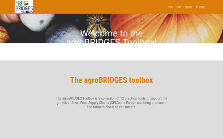 Screenshot of agrobridges-toolbox.eu