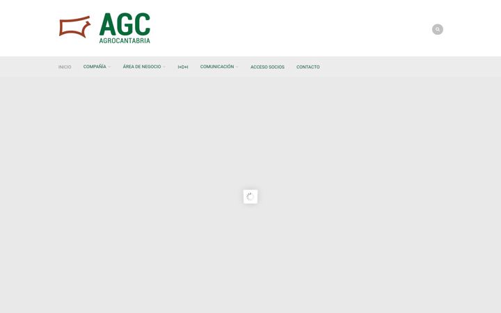 Screenshot van agrocantabria.com