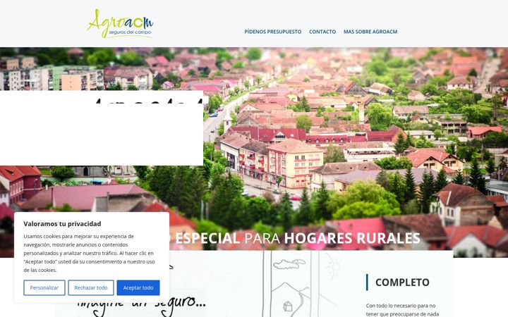 Screenshot of agrocasa.es