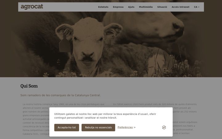 Screenshot of agrocat.com