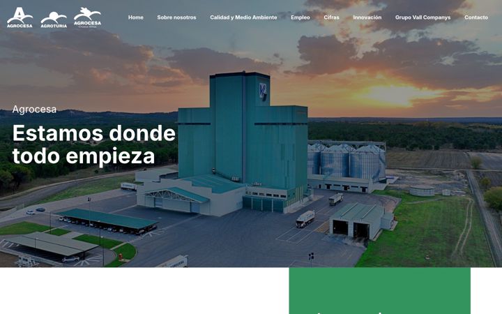 Screenshot of agrocesa.com