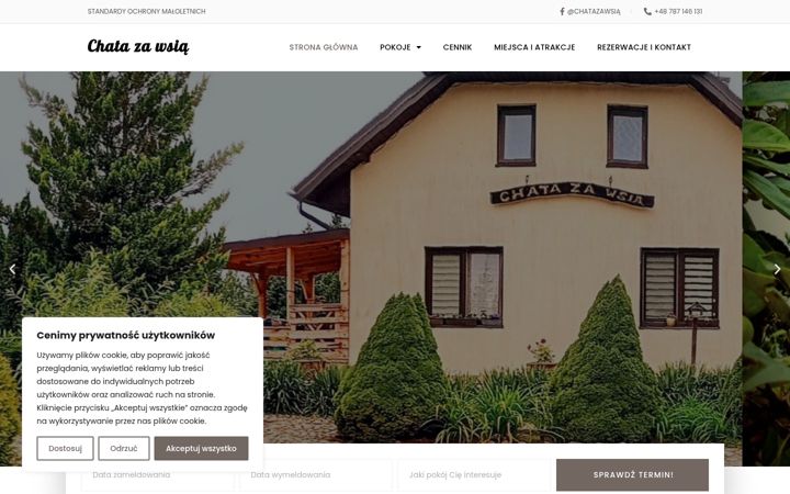 Screenshot of agrochata-kazimierz.pl