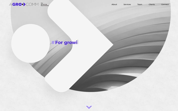 Screenshot of agrocomm.marketing