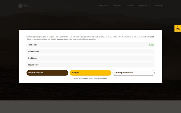 Captură de ecran a agrocomunicacion.es