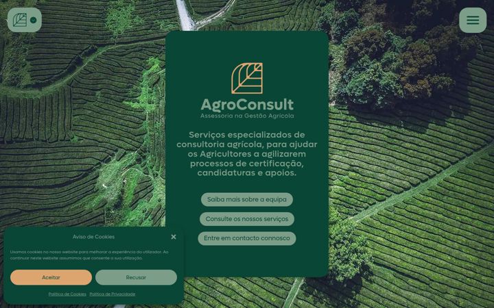 Screenshot of agroconsult.pt