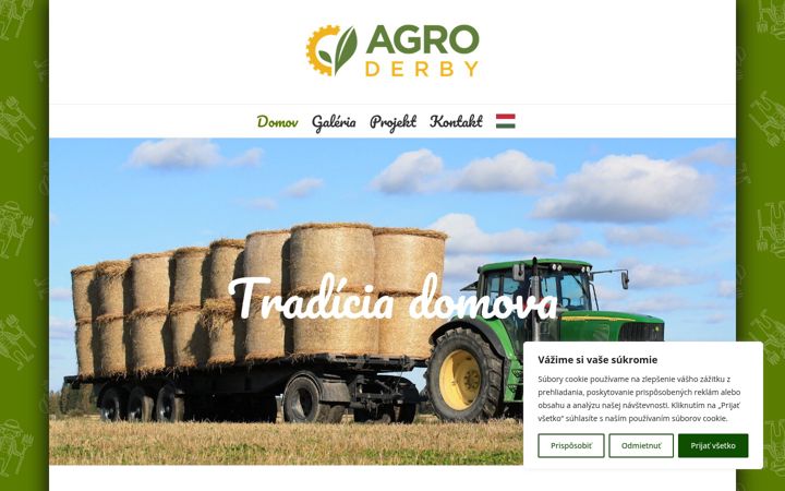 Screenshot of agroderby.sk