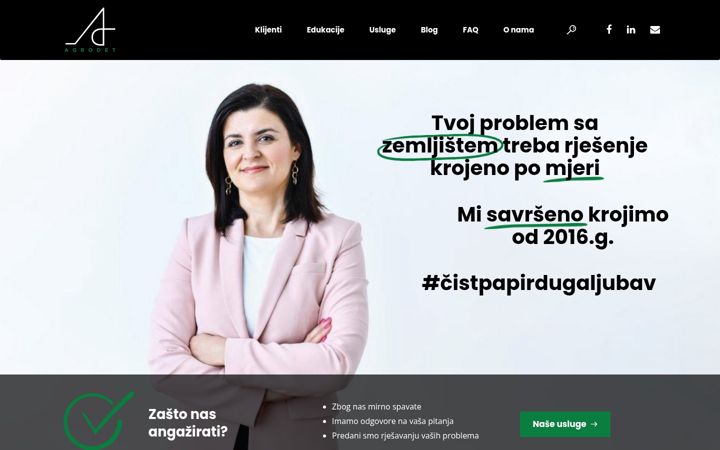 Screenshot of agrodet.hr