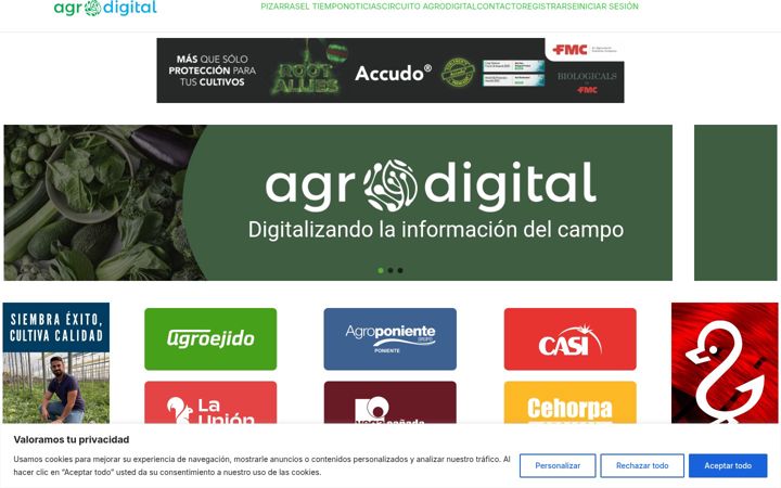 Screenshot of agrodigital.es