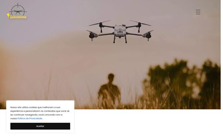 Screenshot stránky agrodronepulverizacao.com.br